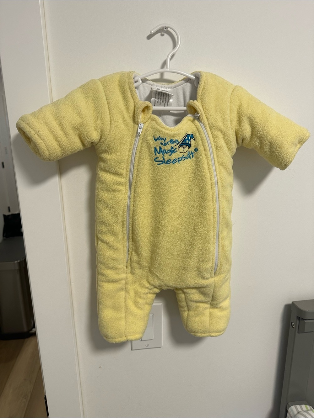 Baby Fleece Pajamas - Yellow